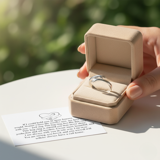 The Hug Ring™ - A Promise That You’re Never Apart