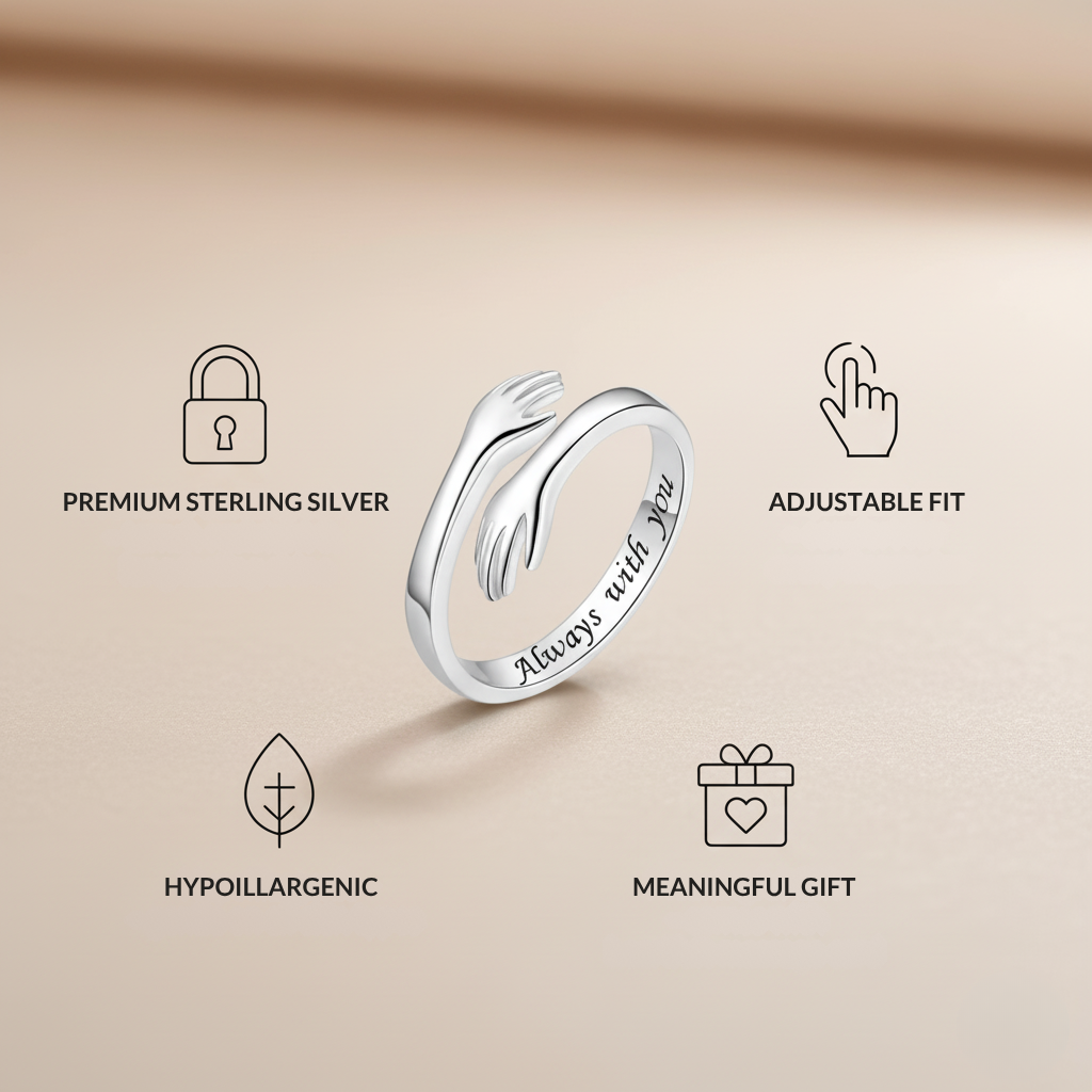 The Hug Ring™ - A Promise That You’re Never Apart
