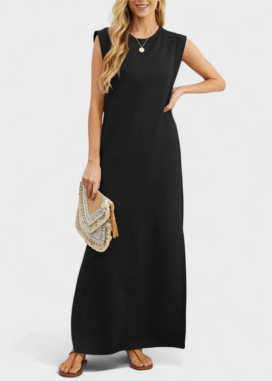 ROWENA™ - Casual Maxi Dress with Pockets