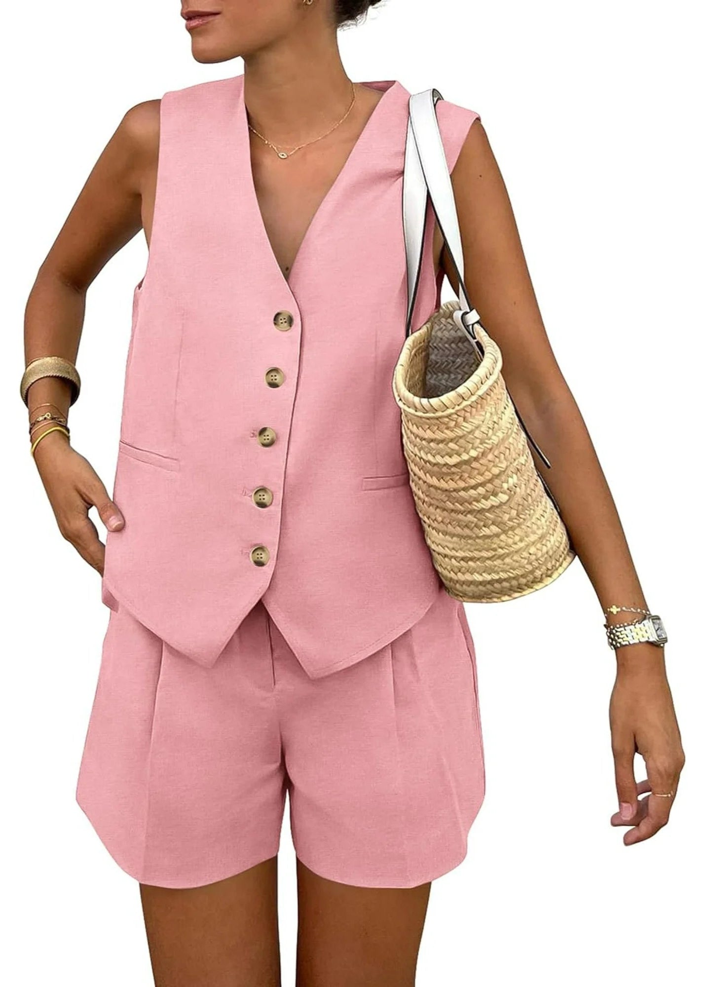 TESSORA™ - LINEN TAILORED SET