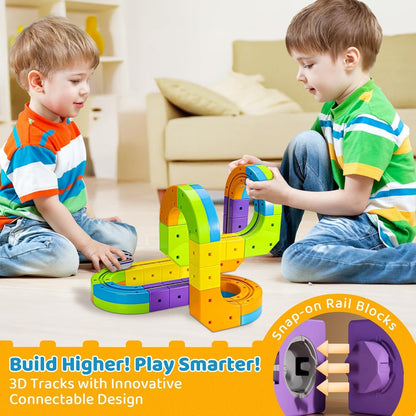 Clickrail - Magnetic Clip Train Set for Kids