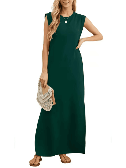 ROWENA™ - Casual Maxi Dress with Pockets