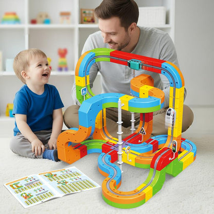Clickrail - Magnetic Clip Train Set for Kids
