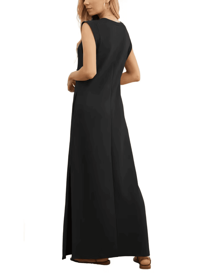 ROWENA™ - Casual Maxi Dress with Pockets