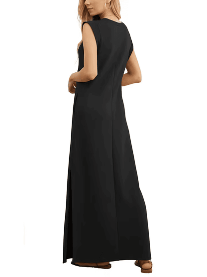 ROWENA™ - Casual Maxi Dress with Pockets