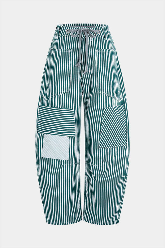 Zeylo™ – The Patchwork Stripe Pants